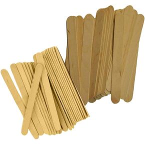 Perfect Stix - PS-114st-1,000 4.5" Craft Sticks/ Ice Cream Sticks/ Natural Wood - Box of 1,000ct