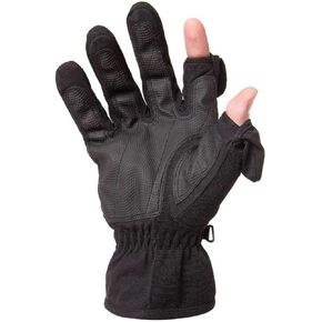 Men's Stretch Thinsulate Gloves, Medium, Black