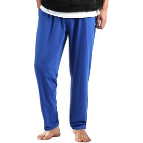 Mens Pajama Pants Sleep Lounge Bottoms Comfy Soft Long Pj Pant Sleepwear with Pockets