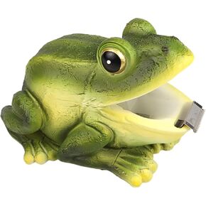 Tree Frog Tape Dispenser, Office Desk Accessory Gifts, 5.5" x 4" x 3.75"