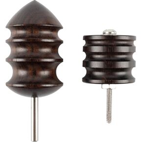 AUEAR, 2 Pack Leather Burnished Bits for Rotary Burnisher Tools PU Leather Burnishing Tool Tips for Clean Edges of DIY Leather Crafts Projects