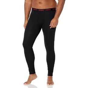 HUGO Girls' Bold Contrast Logo Long John Pants