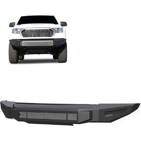 Black Horse Armour II Heavy Duty Modular Front Bumper Modular Matte Black Compatible with 2019-2023 Ford Ranger-AFB-FR19-BU