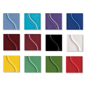 Sax True Flow Gloss Glaze Set, Assorted Gloss Colors, Set of 12 Pints - 406469