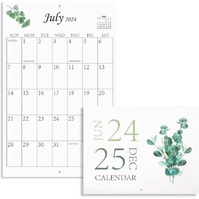 Large Wall Calendar 2024-2025，Big Wall Calendar Runs From July 2024 - December 2025, Jumbo Big Grid Wall Calendar 23 x 15 Inches Perfect for Low Vision Home Office Planning