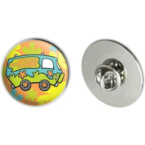Scooby-Doo The Mystery Machine Metal 1.1" Tie Tack Hat Lapel Pin Pinback