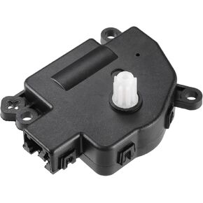 HVAC Heater Blend Door Actuator No.68000470AA - Car Air Door Actuator Replacement - for Jeep Compass 2007-2012 Plastic Black - 1 Pc