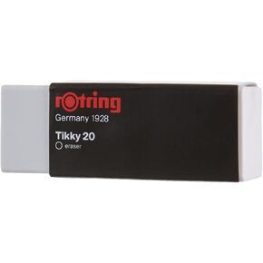 Rotring S0195831 Tikky 20, Polyvinylchloride Eraser, 22 x 13 x 66 mm