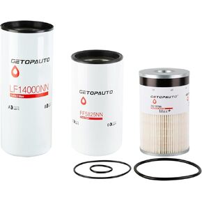 Oil Change Kit LF14000NN FF5825NN FS19765 Compatible with Cummins Fleetguard