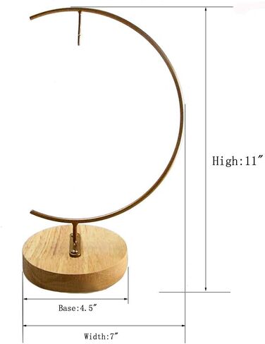 Archi Ornament Display Stand Holder Home Wedding Decoration Rack for Hanging Glass Globe Air Plant Flower Pot Stand Iron Pothook Stand Terrarium in Saudi Arabia