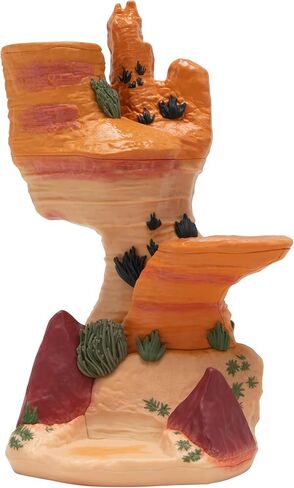 بيئة كهف جبلية مختارة من نوع بوكيمون دراجون - مجموعة عرض متعددة المستويات مع شخصيات معركة Tyrunt وZubat مقاس 2 بوصة in Kuwait