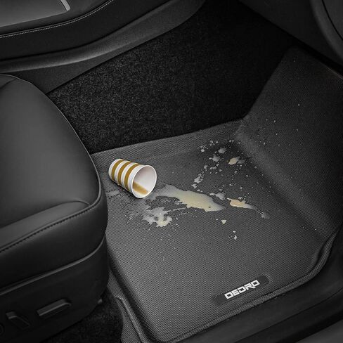 OEDRO Floor Mats Fit for Tesla Model 3 Highland 2024, All Weather Waterproof Accessories for Model 3 Floor Mats, Rear Trunk Mat Cargo Liners in Saudi Arabia