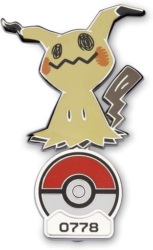 Pokémon Center: Pokémon Gallery Pins: Mimikyu Standing Pin in Saudi Arabia