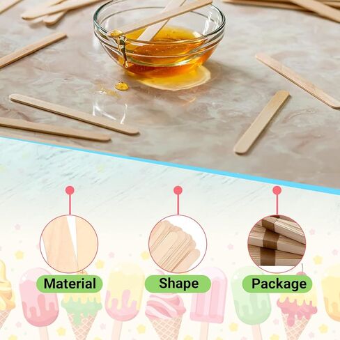 Perfect Stix - 4.5" Wooden Craft Sticks (114ST-2000) - 1000 Count (Pack of 2) in Saudi Arabia