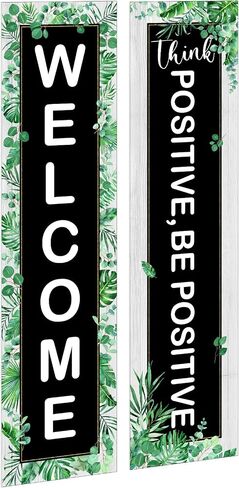 Classroom Welcome Banner Eucalyptus Classroom Decoration for Teacher Positive Welcome Bulletin Board Sign Banner for Primary Elementary Middle School Back to School Decoration Supply in Saudi Arabia