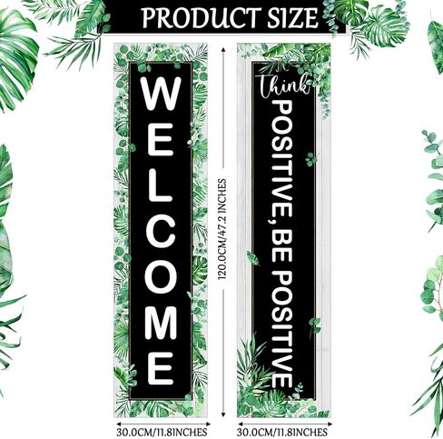 Classroom Welcome Banner Eucalyptus Classroom Decoration for Teacher Positive Welcome Bulletin Board Sign Banner for Primary Elementary Middle School Back to School Decoration Supply in Saudi Arabia