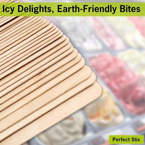 Perfect Stix - أعواد حرفية خشبية مقاس 4.5 بوصة (114ST-2000) - عدد 1000 (عبوة من قطعتين) in Saudi Arabia