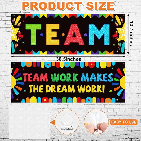 Classroom Decorations Welcome Banner Poster, 2Pcs Welcome Bulletin Board Decoration Wall Decor for Kindergarten Preschool Elementary Primary Middle High School Welcome Back to School Decorations in Saudi Arabia