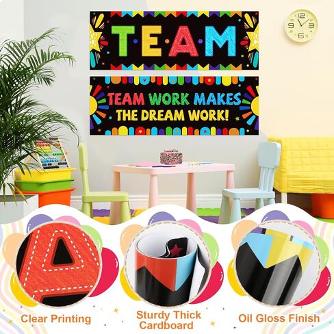 Classroom Decorations Welcome Banner Poster, 2Pcs Welcome Bulletin Board Decoration Wall Decor for Kindergarten Preschool Elementary Primary Middle High School Welcome Back to School Decorations in Saudi Arabia