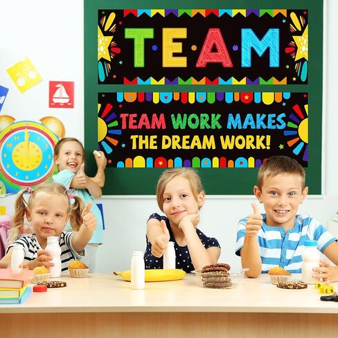 Classroom Decorations Welcome Banner Poster, 2Pcs Welcome Bulletin Board Decoration Wall Decor for Kindergarten Preschool Elementary Primary Middle High School Welcome Back to School Decorations in Saudi Arabia