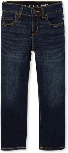 The Children's Place Boys' Stretch Straight Leg Jeans, Potter Wash in Saudi Arabia