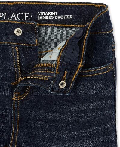 The Children's Place Boys' Stretch Straight Leg Jeans, Potter Wash in Saudi Arabia