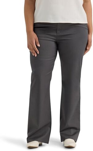 Lee Women's Plus Size Wrinkle Free Mid Rise Bootcut Pant in Saudi Arabia