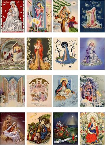 Decoupage Paper Pack (35 Sheets 6"x8") Kittens Love Christmas FLONZ Vintage Styled Christmas Pictures Cards for Decoupage, Craft and Scrapbooking in Saudi Arabia