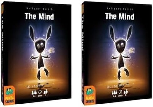 The Mind Card Game - Addictive Mind-Melding Fun, Cooperative Family Game for Kids & Adults, Ages 8+, 2-4 Players, 15 Minute Playtime, Made by Pandasaurus Games in Kuwait