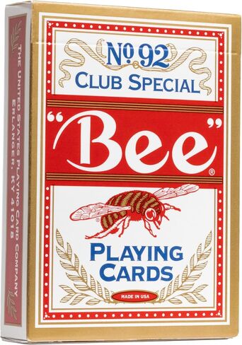 Bee Signature Series Playing Cards Deck, 1 Deck of Black Playing Cards, Thin Crushed, Special Edition in Saudi Arabia