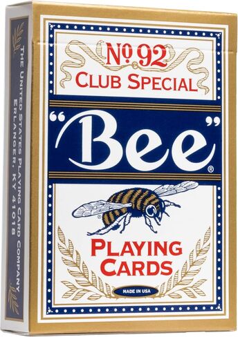 Bee Signature Series Playing Cards Deck, 1 Deck of Black Playing Cards, Thin Crushed, Special Edition in Saudi Arabia