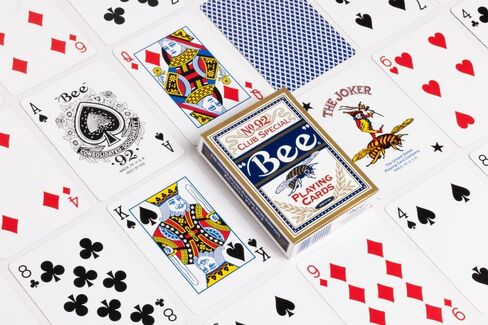 Bee Signature Series Playing Cards Deck, 1 Deck of Black Playing Cards, Thin Crushed, Special Edition in Saudi Arabia