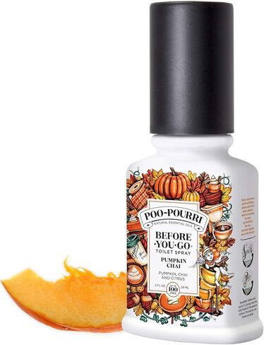 Poo-Pourri Before You Go Toilet Spray 1.4 Oz, 2 Pack (Pumpkin Chai) in Kuwait