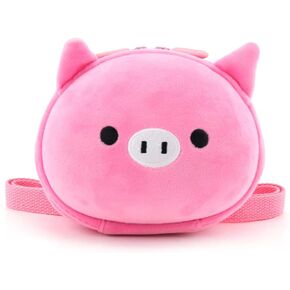 3D Cartoon Pig Kids Crossbody Purse, Pig Cion Purse for Toddler Girls (Pig)
