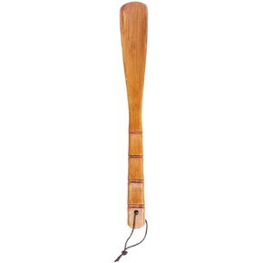 VALICLUD Wooden Shoe Horn Long Handle for Seniors Extra Long Shoe Horn Shoe Spoon Shoehorn Long Handled Shoe Horn 55cm/21.6in