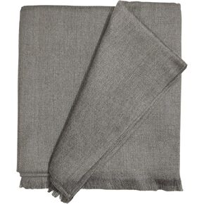 Bunkaar Plain Woollen Men's Dhariwal Indian Lohi/Shawl with Kullu Border
