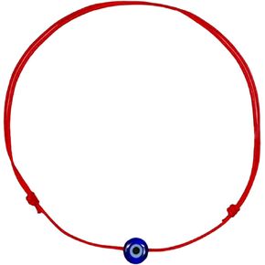 Luck Strings Evil Eye Red Cord Anklet Bracelet for Women Men Teen Girls Boys String Waterproof Adjustable Ankle Bracelets Minimalist Jewelry Unisex Beach