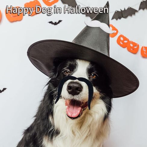 48 Pcs Fake Mustaches Self Adhesive Novelty Hairy Beard Costume Facial Hair for Christmas Party Supplies Decorations, Suitable for All Ages in Kuwait