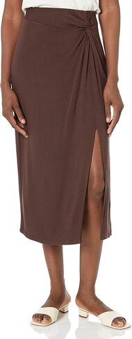 Vince Women's Side Twist Midi Skirt in Kuwait