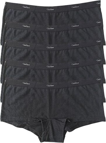 Womens Organic Cotton Boyshort Panties Underwear Teen Girls Sporty Boxer Briefs with Elastic Waistband in Saudi Arabia
