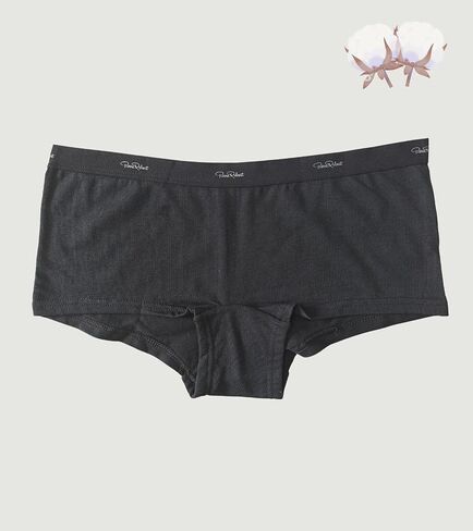 Womens Organic Cotton Boyshort Panties Underwear Teen Girls Sporty Boxer Briefs with Elastic Waistband in Saudi Arabia