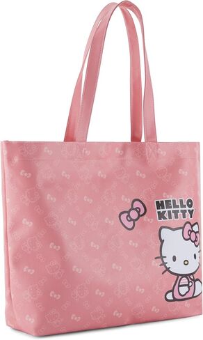 SANRIO Hello Kitty Leather Tote bag - Girls, Boys, Teens, Adults - Minnie Mouse Faux PU Leather Tote Handbag in Saudi Arabia
