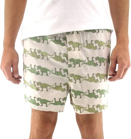 Men's Funny Patterned Soft Cotton Novelty Boxer Shorts Underwear S-XXL in Kuwait