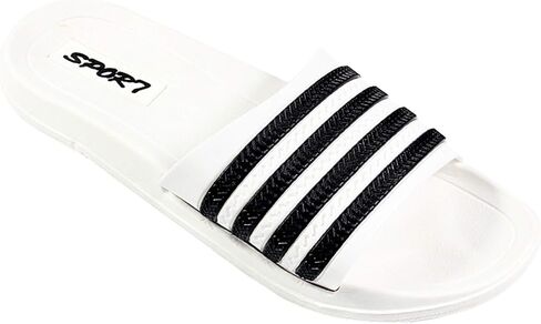 Mens Womens Lightweight Slide Sandals-Slip on Slides Sandal Shoes for Indoor or Outdoor-Unisex Flexible House Slipper Sport Slides in Saudi Arabia