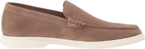 BOSS Men's Suede Loafers with Contrast Rubber Sole in Saudi Arabia