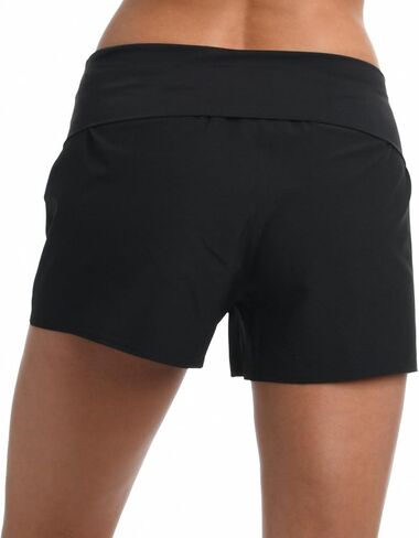 La Blanca Women's Island Goddess Banded Boardshort Swimsuit Bottom in Saudi Arabia