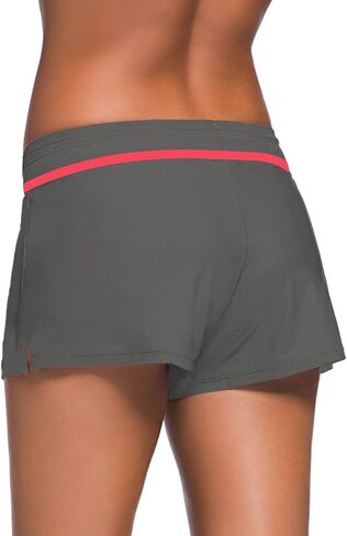 Women Beach Board Shorts Boy Short Pants Plus Size Tankini Bottom Swimwear Short in Saudi Arabia