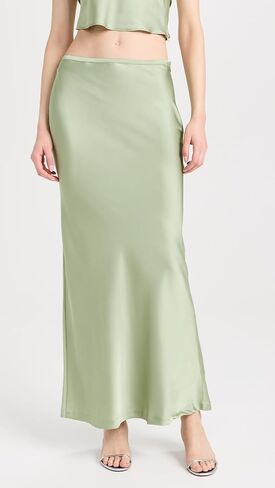 Lioness Women's Hudson Satin Maxi Skirt in Saudi Arabia
