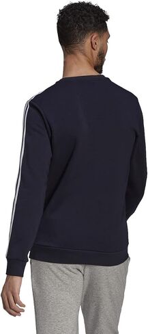 adidas Men's Essentials Fleece 3-Stripes Sweatshirt in Saudi Arabia