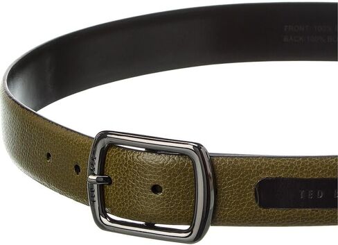 Ted Baker mens Jaims Contrast Detail Leather BeltBelt in Saudi Arabia